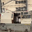 大连斜车，发那科系统，回转直径500，长度300，带尾座