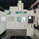 新到三台2021年群志VH8其中一台VH8大工作台四轴加工中.