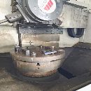 沈阳8080数控立车，带齿轮箱，主轴电机45KW