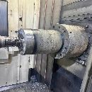 刚刚拿下一台2018年高配韩国威亚双工位卧式加工中心，.