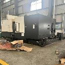 刚刚拿下一台2018年高配韩国威亚双工位卧式加工中心，.