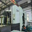 海天800双工位卧加工厂在位！发那MF系统！使用了8000.